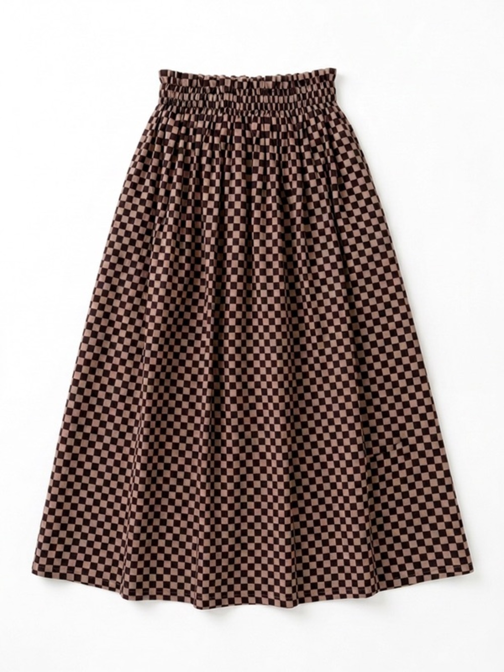 World of Crow Block Printed Skirt - Picture 2 of 5